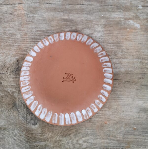 Hand painted ceramic decorative bowl with pomegranates - Image 5